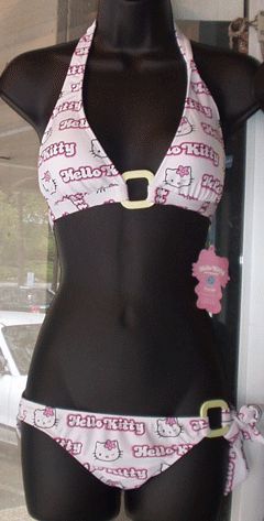 Cute Gyaru Bikinis, Sanrio Swimsuit, Gyaru Swimsuit, Hello Kitty Bathing Suit, Hello Kitty Swimsuit, Kitty Clothes, Hello Kitty Clothes, Gyaru Fashion, Cute Bathing Suits