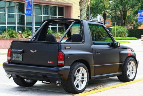 Geo Tracker Suzuki Vitara Cabrio, Suzuki Vitara Jlx, Flat Black Paint, Suzuki Vitara 4x4, Chevy Tracker, Sepeda Retro, Kei Cars, Suzuki Cafe Racer, Suzuki Sidekick