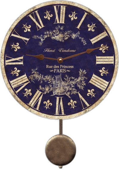 Princess Paris, Brown Toile, Engraved Clock, Black Toile, Personalized Wall Clock, French Clock, Mdf Panel, Gold Clock, Classic French Style