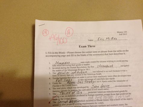 This is the outcome of diligence and hard work! As I explained in previous pin, I have had to overcome an "F" from the first test. Provided that I do well on the final exam, I will receive a minimum of a "B" for the semester.  As you can see by the difference in the score, slowing down and carefully reading instructions enabled me to bring up my score significantly. Perfect Score Exam Picture, Exam Pictures, High Achiever, Test Exam, My Score, Final Exam, The Score, Reading Instruction, Final Exams