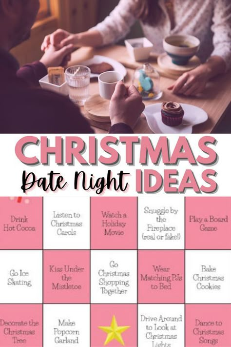 Couples Holiday Activities, Holiday Dates Ideas, Christmas Crafts Couples, Christmas Ideas Couples, Christmas Dates For Couples, Christmas Couple Date Ideas, Christmas Couples Ideas, Christmas Date Night Ideas, December Date Ideas