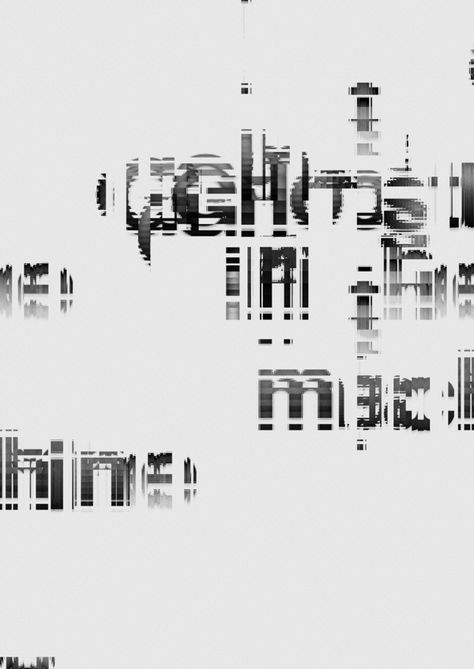 Glitch Typography on Behance Glitch Typography, Craig Ward, Poem Design, Glitch Text, Typo Poster, Poster Project, Business Poster, Type Posters, Typeface Design