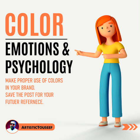 5 Best Color Physcology Theory for Graphic Designer | Syed Design Color Physcology, Emotion Psychology, Colors And Emotions, Best Color, Color Theory, Graphic Designer, Psychology, Graphic Design, Color