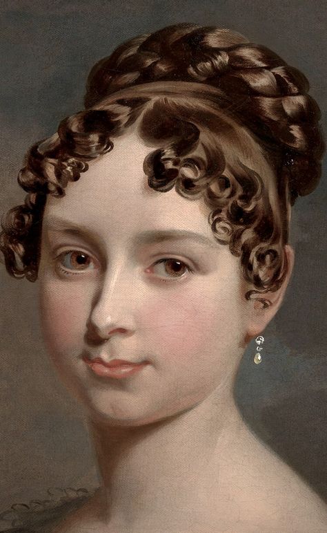 Regency Paintings Women, 1810 Hairstyles, 1830s Hairstyles, 1890s Hair, 1860s Hairstyles, 1800s Hair, 19th Century Hairstyles, 1800s Hairstyles, 1700s Hair