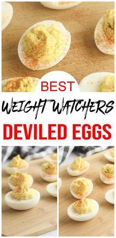 Weight Watchers Easter Dinner, Easter Weight Watcher Recipes, Healthy Deviled Eggs Recipe Greek Yogurt, Low Cal Deviled Eggs, Ww Deviled Eggs, Boiled Eggs Snack Ideas, Ww Deviled Eggs Recipe, Weight Watcher Egg Recipes, Healthy Breakfast With Boiled Eggs