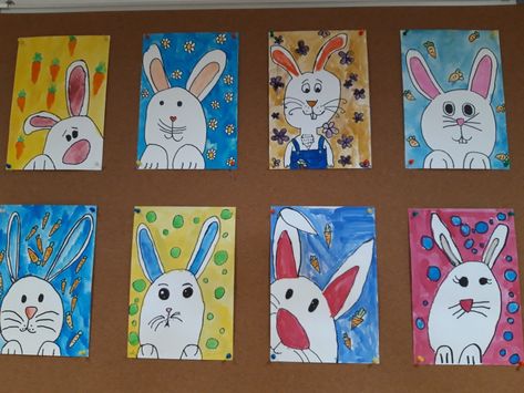 2nd Grade Art, Easter Projects, Easter Art, Kindergarten Art, Classroom Crafts, Easter Activities, Spring Art, Easter Crafts For Kids, Easy Paper Crafts