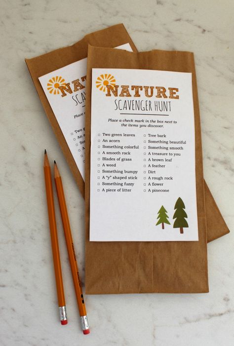 Nature Scavenger Hunt Printable Nature Walk Scavenger Hunt Kindergarten, Outdoor Art Scavenger Hunt, Paper Bag Scavenger Hunt, Simple Nature Scavenger Hunt, Toddler Nature Scavenger Hunt, Nature Color Scavenger Hunt, Scavenger Hunt In The Woods, Preschool Learning Activities Outdoors, Woodland Scavenger Hunt