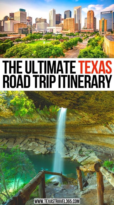 The Ultimate Texas Road Trip Itinerary Texas Road Trip Map, Texas Roadtrip Map, Texas Hill Country Road Trip, Texas Road Trips Weekend Getaways, East Texas Road Trip, Best Places To Visit In Texas, Texas Travel Places To Visit, Texas Trip Ideas, Texas Roadtrip Ideas