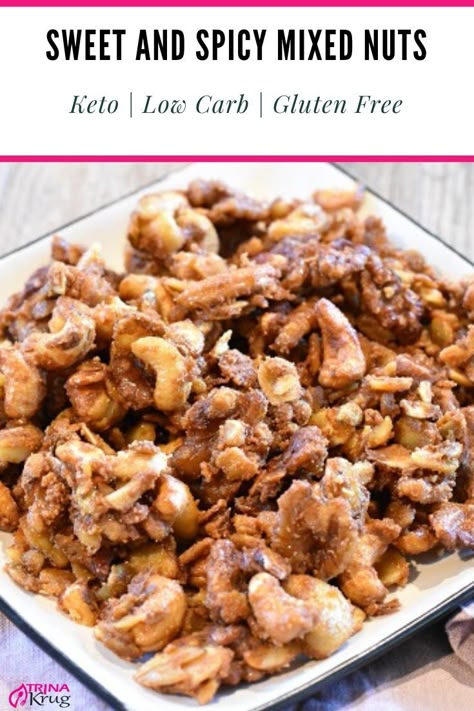 Nut Mix Recipe, Keto Snacks Easy, Trail Mix Recipes, Keto Candy, Chex Mix Recipes, Low Carb Low Sugar, Keto Snack, Snack Mix Recipes, Nut Recipes