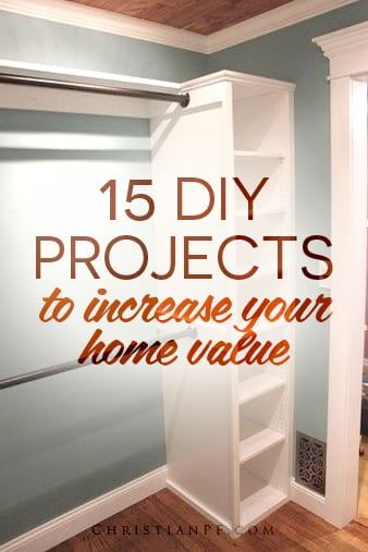 Diy Projects To Increase Home Value, Architecture Renovation, Diy Organizer, Home Remodeling Diy, Up House, Diy Home Repair, 15 Diy, Diy Remodel, Home Upgrades