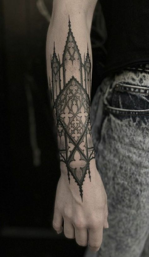 Gothic Art Tattoo, Victorian Style Tattoos, Gothic Tattoo Ideas, Fineline Tattoo Ideas, Tattoo Ideas Sleeve, Victorian Tattoo, Gotik Tattoo, Goth Tattoo, Fineline Tattoo