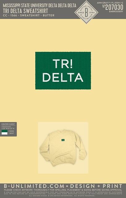 Tri Delta Sweatshirt, Adpi Merch, Romanticizing College, Club Merch, Tri Delt, Kappa Kappa Psi, Sorority Ideas, Sorority Shirt Designs, Sorority Events