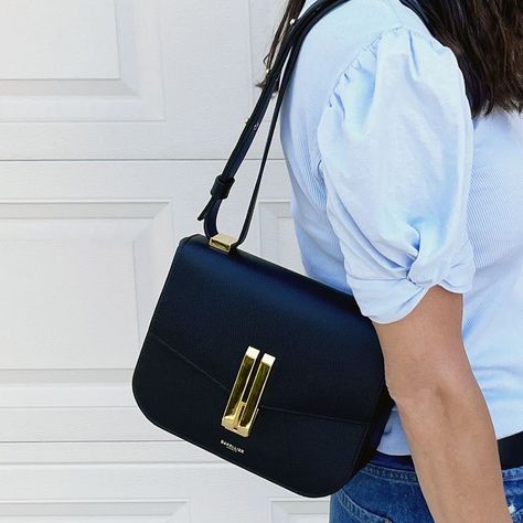 The Vancouver Bag, Demellier London Bags, Demiller London Bags, Demellier Vancouver Bag, Demellier Vancouver Bag Outfit, Classic Bags For Everyday Use, Fall 2023 Handbag Trends, Demellier Bags Outfit, Small Bag Outfit