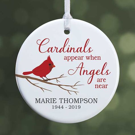 Remembrance Craft, Memorial Projects, Remembrance Ornaments, Tile Ornaments, Cardinal Memorial, Clothing Keepsake, Memorial Lanterns, Cardinal Ornaments, Personalized Memorial Gifts