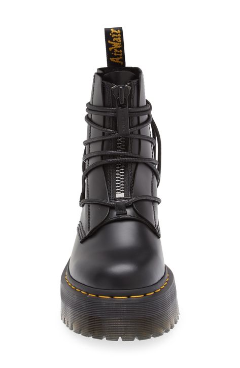 Jadon Max Platform Boot Outfit, Dr Martin Boots Outfits, Women’s Boots, Dr Martens Jarrick Ii, Platform Boots Outfits, Outfits With Platform Boots, Boots For Plus Size Women, Lace Up Doc Martens, Dr Martens Jarrick