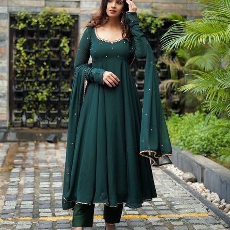 Anarkali dress pattern