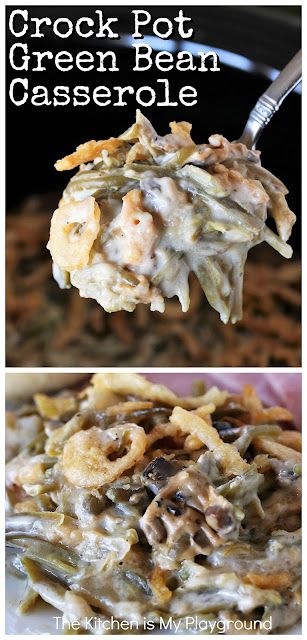 Crock Pot Green Bean Casserole, Crockpot Green Beans, Green Bean Casserole Crock Pot, Best Green Bean Casserole, Slow Cooker Green Beans, Homemade Green Bean Casserole, Green Bean Casserole Easy, Crockpot Casserole, Greenbean Casserole Recipe