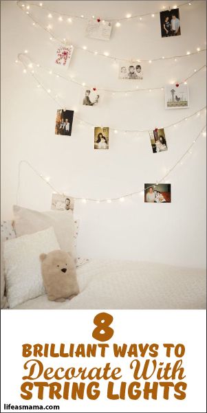 8 Brilliant Ways To Decorate With String Lights Workspaces Design, University Bedroom, Olivia Aesthetic, Indie Bedroom, Teenage Girl Room, Fairy Lights Bedroom, Teen Girl Bedroom, Ideas Hogar