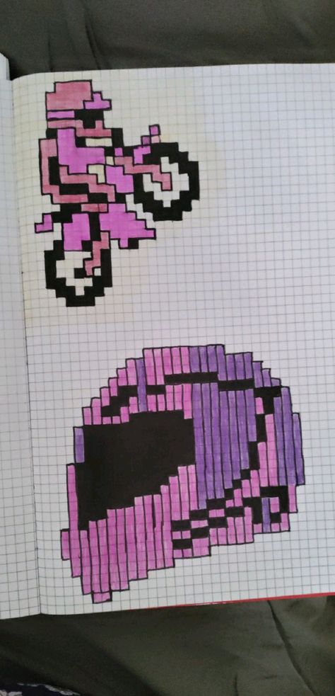 Pixilated Art Aesthetic Wallpaper, Things To Draw On Graph Paper, Pixel Art Petit, Grid Paper Drawings, Pixel Art Difficile, Square Drawing, Modele Pixel Art, Hand Doodles, Graph Paper Drawings