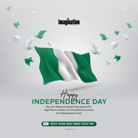 Nigeria Democracy Day Design, Independence Day Creative Poster, Pak Independence Day, Independence Day Flyer, Nigeria Independence Day, Nigeria Independence, Independence Day Poster, Month Design, Graphic Design Inspiration Poster