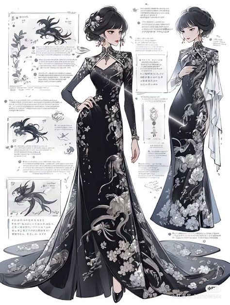 Wedding Dress Traditional, Chinese Wedding Dress Traditional, Gaun Abad Pertengahan, Outfits Anime, Chinese Drawings, Dreamy Gowns, Chinese Wedding Dress, Chinese Style Dress, Dress Traditional