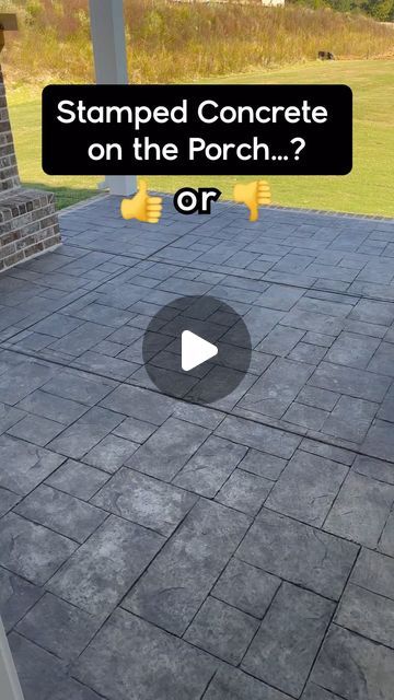 24K views · 142 comments | Dennis Comstock - Builder Brigade on Instagram: "✅The Ultimate Home Building Checklist at BuilderBrigade.com ✅ ✅ Would you prefer stamped concrete on the back porch or another material?  #StampedConcrete #Porch #PorchIdeas #ConcretePorch #BackPorch #BuilderBrigade #homebuildingtips #homebuilding #customHome #newhome #newhomeconstruction #homedesign #homeinspiration #homeinspo #customhomes #housetour #newconstruction #newconstructionhomes #homeplans #construction #buildingahouse #realestatetips" Concrete Stamping, Home Building Checklist, Builder Brigade, Home Building Tips, Stamped Concrete Patio, Concrete Porch, Stamped Concrete, Home Building, Stained Concrete