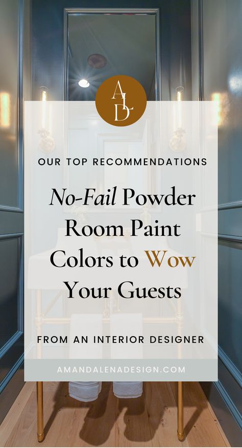 Powder room Monochromatic Powder Room, Powder Bathroom Paint Colors, Color Drenching Powder Room, Paint Colors For Powder Room, Powder Bath Paint Colors, Best Powder Room Paint Colors, Pretty Powder Rooms, Color Drenched Powder Room, Half Bath Colors