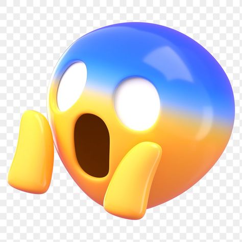 Shocking Face, Surprised Emoji, Shocked Emoji, Sticker Transparent Background, Emoticon Stickers, Shocked Face, 3d Png, Sticker Transparent, Emoji Faces