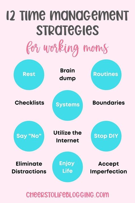 Learn these time management for moms tips to help you improve your days and feel like you've gotten time back. Master the skill of time management with these working mom time management tips that'll get you ready for your daily routines and more. Free cheat sheet inside - time management for working moms | working mom routine Busy Mom Schedule Time Management, Time Management For Moms, Working Mom Hacks, Time Management Tips For Moms, Working Mom Organization, Mom Organization, Working Mom Routine, Better Time Management, Mom Time Management