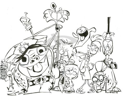 Fosters Home For Imaginary Friends, Home For Imaginary Friends, Craig Mccracken, Foster Home For Imaginary Friends, Purple Crayon, Group Portrait, Imaginary Friends, Cartoon Network Shows, Foster Home