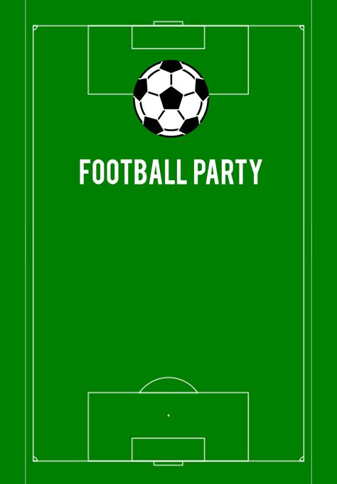 Soccer Party Invitations Free, Football Birthday Invitations Printable, Football Invitation Template, Football Birthday Party Invitations Free, Soccer Invitations Template, Football Invitations Birthday, Soccer Invitations, Prince Birthday Invitations, Soccer Party Invitations