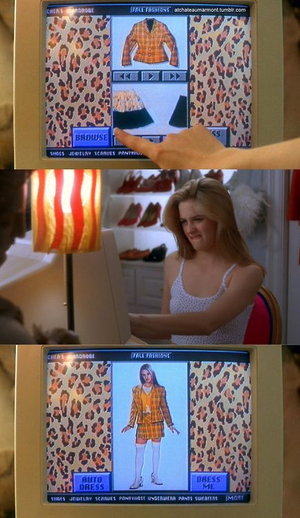 advice from cher...but seriously, how is it 2013 and i still don't have this closet in my life?! Outfit Picker, Clueless Closet, Clueless Quotes, Clueless Aesthetic, Clueless Movie, Outfit Generator, Clueless Cher, Clueless 1995, Cher Clueless