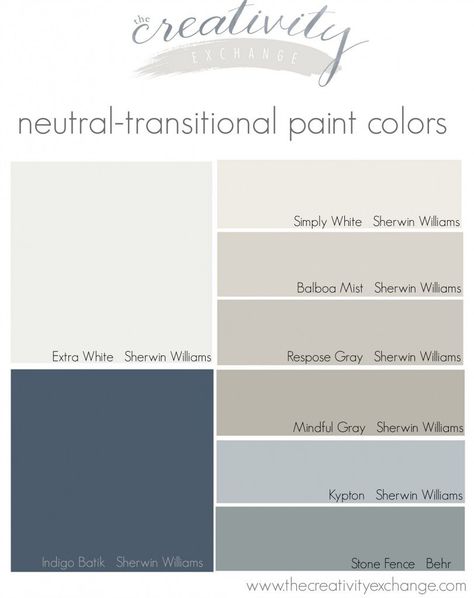 Transitional Paint Colors, Casa Open Space, Mindful Gray Sherwin Williams, Eames Design, Bold Bohemian, Mindful Gray, Bohemian Rugs, Indigo Batik, Home Design Diy