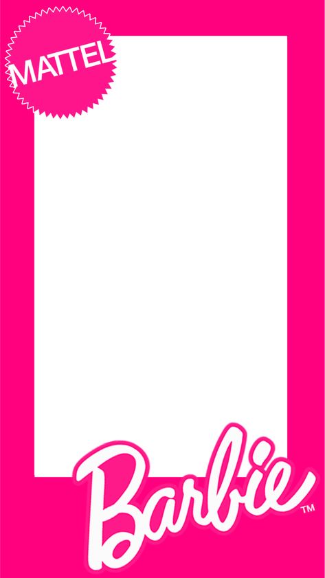 Barbie Png, Barbie Birthday Invitations, Barbie Pool Party, Barbie Invitations, Barbie Party Decorations, Box Png, Barbie Theme Party, Barbie Box, Barbie Room