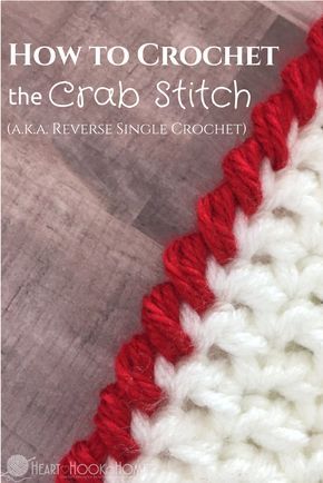 How to create a beautiful (and easy!) border in crochet. Crotchet Blankets, Easiest Crochet, Border Stitch, Reverse Single Crochet, Crochet Border, Crochet Unique, Crochet Edging Patterns, The Crab, Crochet Stitches Video