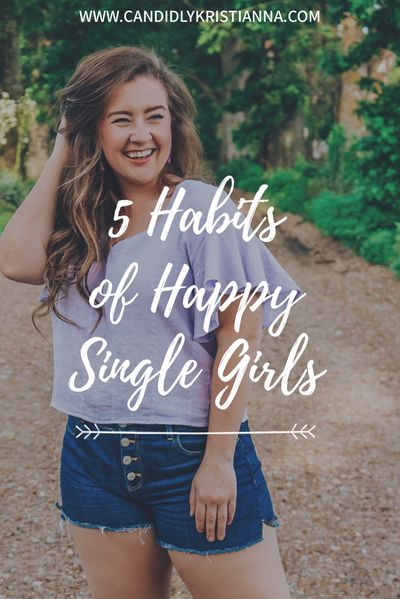 I struggled all through college with being single. Now I love it! I thought I’d share a little of my knowledge to help those girls out there who may be going through the same thing. Here are my 5 habits of happy single girls! #single #happiness #encourage Embracing Singleness, Happy Single, Happy Habits, Single Girl Quotes, Single Quotes Funny, Single Girls, Being Single, Funny Girl Quotes, Single And Happy