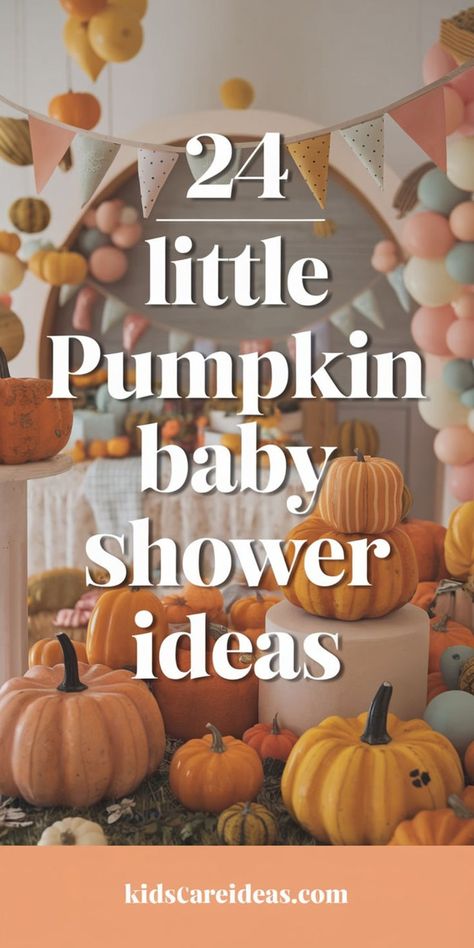 Little Pumpkin Baby Shower Ideas, Pumpkin Baby Shower Ideas, Shower Tips, Pumpkin Spice Candle, Sweet Decoration, Pumpkin Centerpieces, Pumpkin Baby, Small Pumpkins, Baby Shower Pumpkin