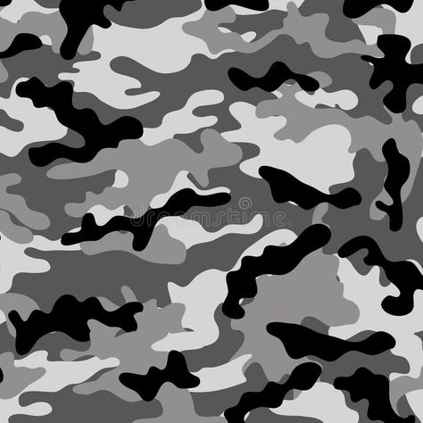 Medium Camouflage. Medium army camouflage pattern with various muted grey/gray t , #SPONSORED, #army, #camouflage, #Medium, #Camouflage, #pattern #ad Camouflage Pattern Design, Vinyl For Cars, Army Print, Army Camouflage, Dollhouse Printables, Army Camo, Gray Tones, White Camo, Rc Car