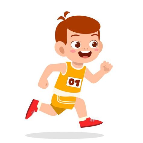 Running Clipart, Cinderella Cartoon, Running Illustration, Running Cartoon, Thai Boy, Kids Going To School, School Illustration, Back To School Kids