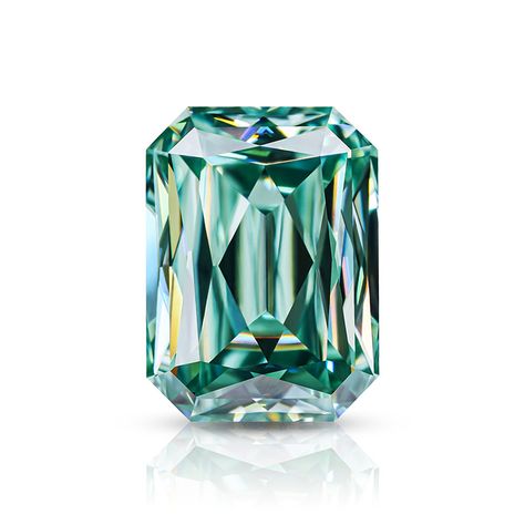 GIGAJEWE DEF color Trillion Shape Moissanite 9K/14K/18K/ Yellow Gold H Emerald Cut Moissanite, Shiny Objects, Fashion Drawing Dresses, Faceted Gems, Exclusive Jewelry, Color Stone, Gem Stones, Brand Guidelines, Faceted Gemstones