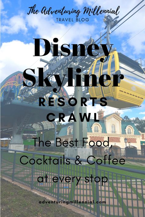 Disney Resort Hopping Itinerary, Disney Skyliner Bar Crawl, Disney Skyliner, Planning Trip, Disney Transportation, Travel Disney, Disney 2023, Trip To Disney World, Disney Florida