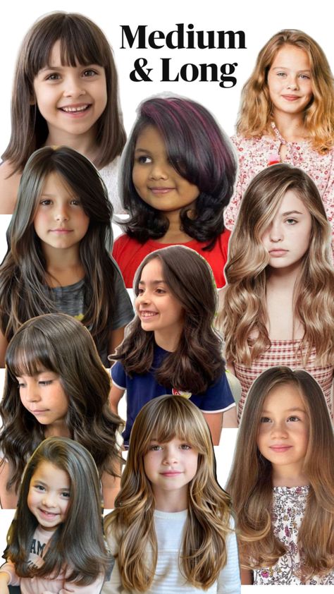 Kids Bob Haircut, Kids Bob, Bob Haircut, Medium Long, Bobs Haircuts, Hair Cuts, Beauty