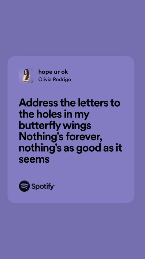 hope ur ok lyrics by olivia rodrigo Hope Ur Ok Olivia Rodrigo Wallpaper, Olivia Rodrigo Quotes Lyrics, Olivia Rodrigo Song Lyrics Wallpaper, Olivia Lyrics Wallpaper, Hope Ur Ok Olivia Rodrigo, Hope Ur Ok Olivia Rodrigo Lyrics, Lyric Collage, Room Aestethic, Adele Songs Lyrics