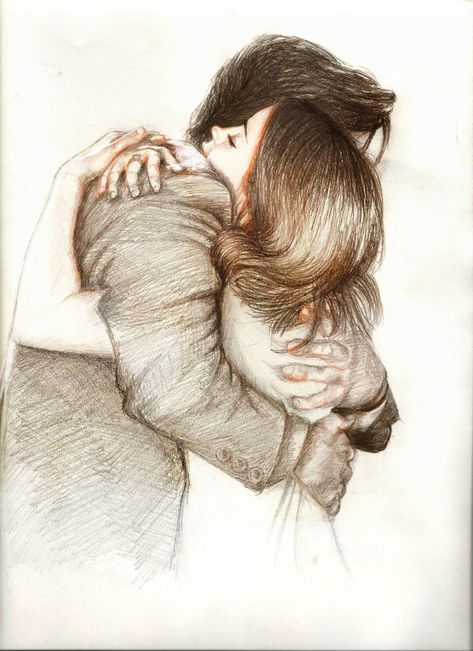 Hug Illustration, Cute Hug, Romantic Drawing, Siluete Umane, Hugging Couple, Love Animation Wallpaper, Cute Love Wallpapers, 인물 드로잉, Cute Love Cartoons