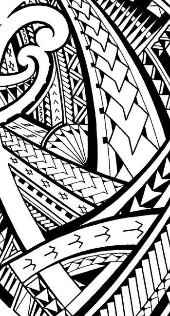 Tattoo designs in Maori, Polynesian & Samoan: Designs & Collections on Zazzle Samoan Tattoo Designs Drawings, Samoan Drawings Art, Samoan Patterns Design, Polonisian Tattoo Designs, Polynesian Designs Pattern, Samoan Designs Pattern, Polynesian Patterns Design, Polynesian Tattoo Designs Pattern, Samoan Tattoo Meaning