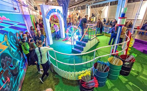 There’s no sport quite as crazy as mini golf. To celebrate this sporting wonder, here are our favourite weird and wonderful courses from around the world. Indoor Mini Golf, Winter Date Ideas, Hot Tub Time Machine, Adult Playground, Adventure Golf, Jonah And The Whale, Crazy Golf, Mini Golf Course, Romantic Things To Do