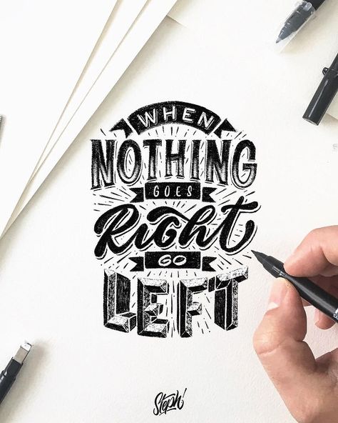 Remarkable Lettering and Typography Design - 20 Typography Design Quotes, Typographie Inspiration, Doodle Quotes, Typography Designs, Sketch Note, Handlettering Quotes, Hand Lettering Inspiration, Lettering Inspiration, Beautiful Lettering