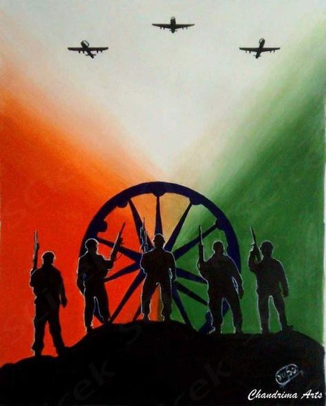 Ncc Day Poster Ideas, Kargil Diwas Drawing, Kargil Vijay Diwas Painting, Indian Army Drawings, Selenophile Aesthetic Wallpaper, Selenophile Aesthetic, Kargil Diwas, Armed Forces Flag Day, Army Wallpapers