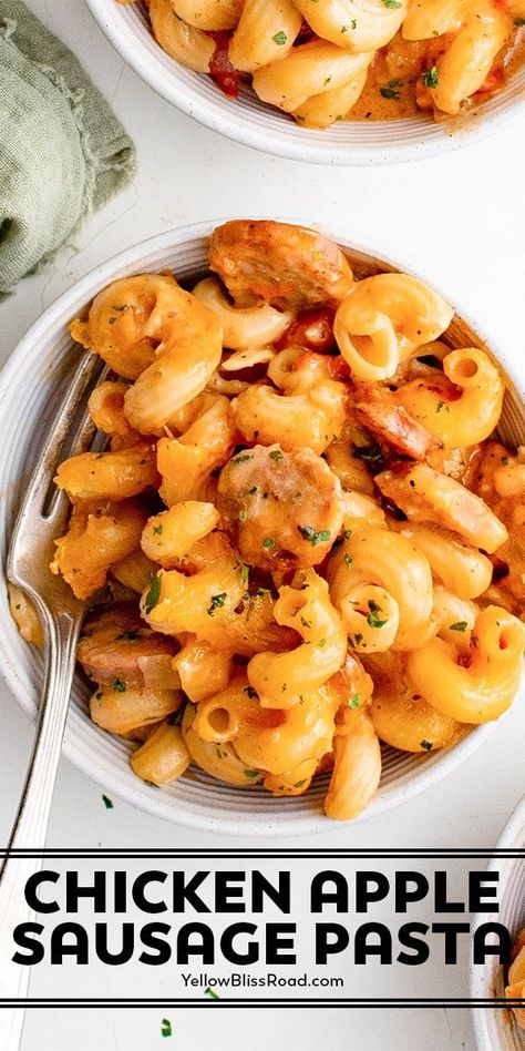 Meals With Apple Chicken Sausage, What To Eat With Chicken Apple Sausage, Dinner Chicken Sausage, Pasta With Chicken Apple Sausage, Applegate Chicken Sausage Recipes, Apple And Gouda Chicken Sausage, Chicken Apple Gouda Sausage Recipes, Recipes With Sweet Sausage, Applewood Sausage Recipes