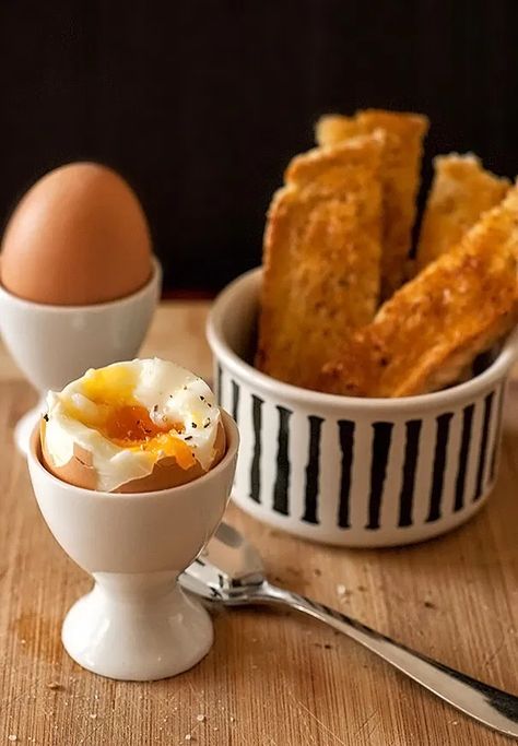 Boiled Eggs And Toast, National Toast Day, Toast Soldiers, Eggs And Toast, The Egg Diet, Eggs And Soldiers, Dippy Eggs, British Dishes, Eating At Night